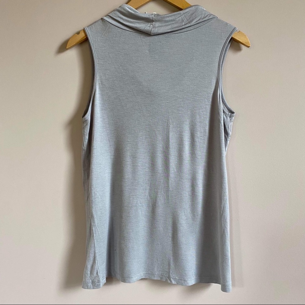 Metaphor sleeveless blouse with cowl neck - Picture 3 of 4